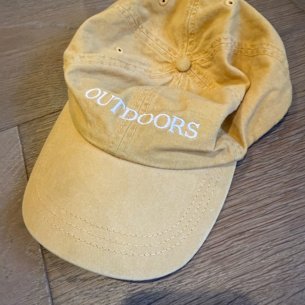 Jenni Kayne Yellow Outdoors Hat